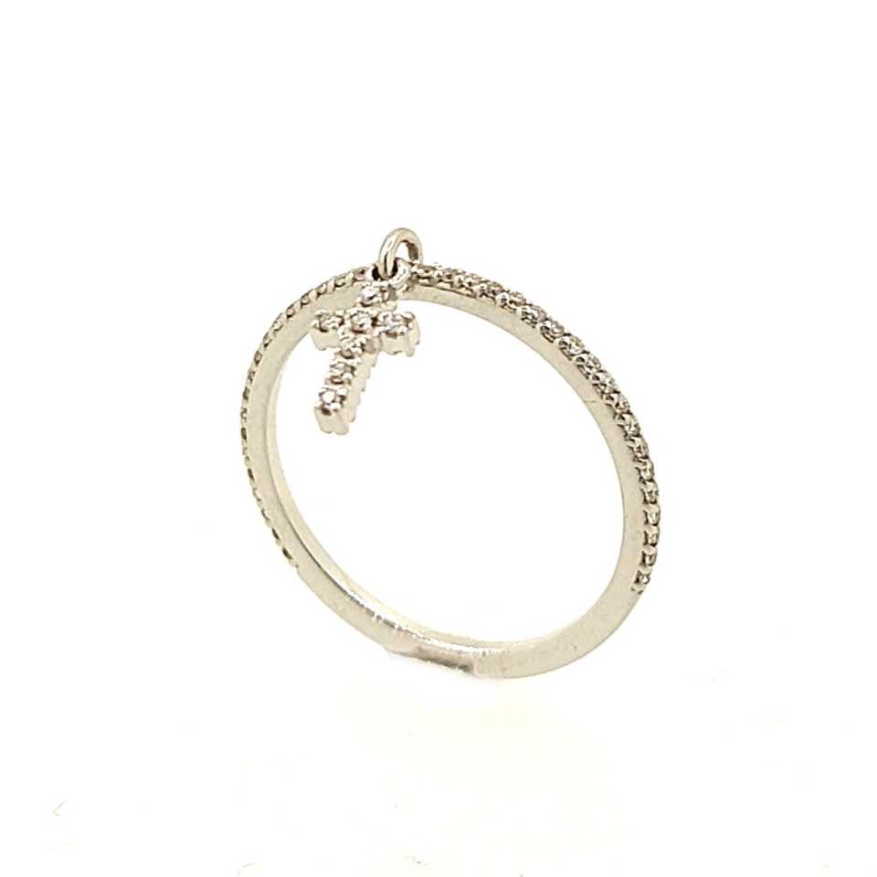 GRIMOLDI MILANO ANELLO COLLEZIONE SADO "CROCE" 1FDCROSS-W10
