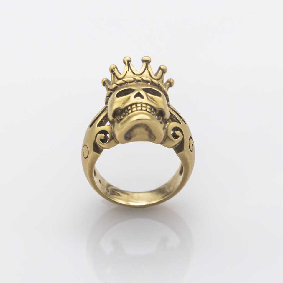 GRIMOLDI MILANO - ANELLO UOMO ORO COLLEZIONE PIRATI ORO 1PISKco-R