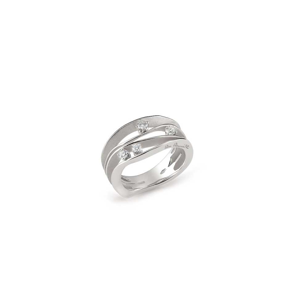 ANNAMARIA CAMILLI - ANELLO DUNE ORO BIANCO GAN0778W