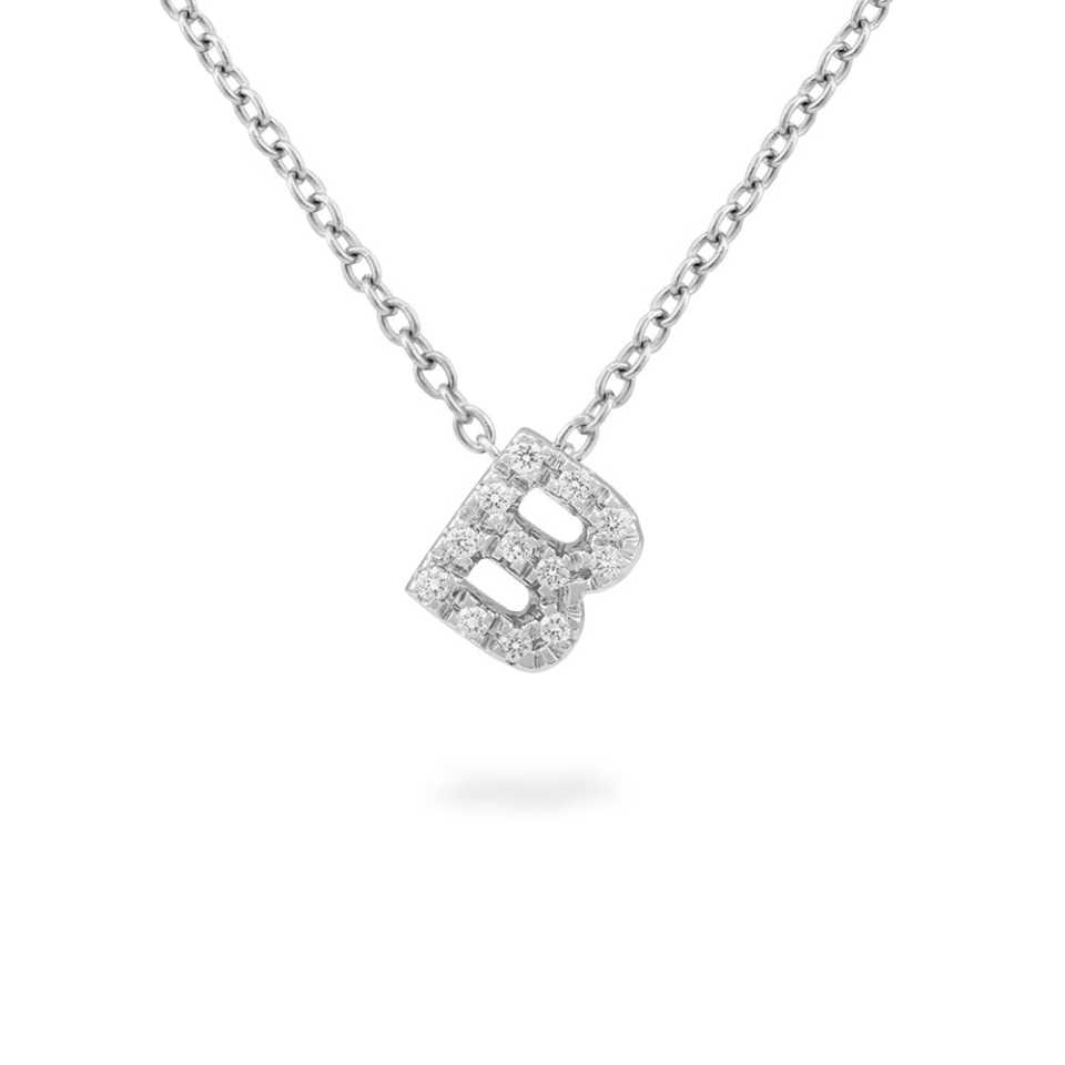 PIERO MILANO - COLLANA CON DIAMANTI LETTERA B M2316GB/B