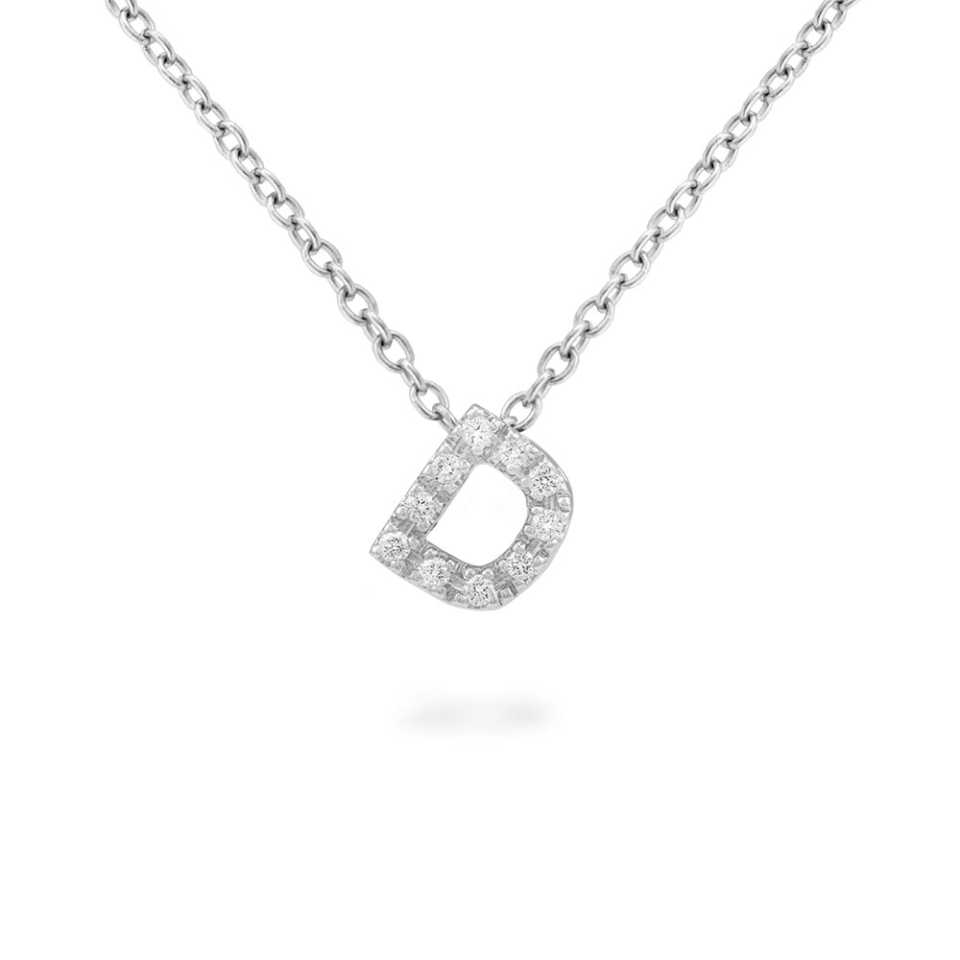 PIERO MILANO - COLLANA CON DIAMANTI LETTERA D M2316GB/D
