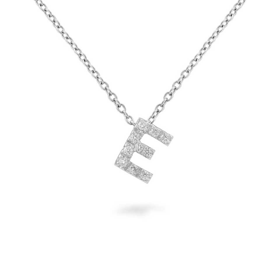 PIERO MILANO - COLLANA CON DIAMANTI LETTERA E M2316GB/E