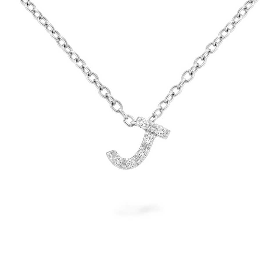 PIERO MILANO - COLLANA CON DIAMANTI LETTERA J M2316GB/J