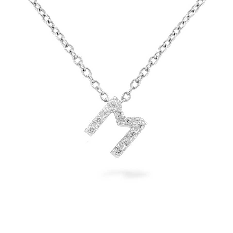 PIERO MILANO - COLLANA CON DIAMANTI LETTERA M M2316GB/M