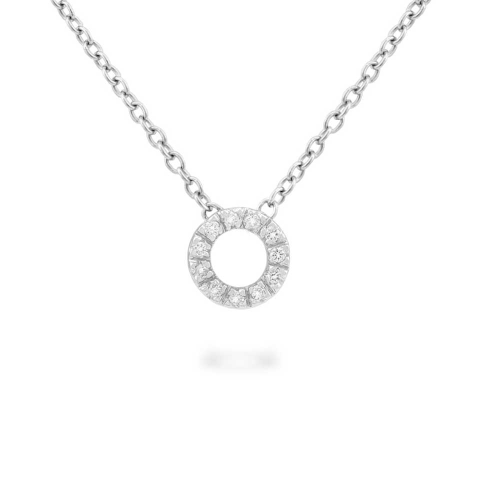 PIERO MILANO - COLLANA CON DIAMANTI LETTERA O M2316GB/O
