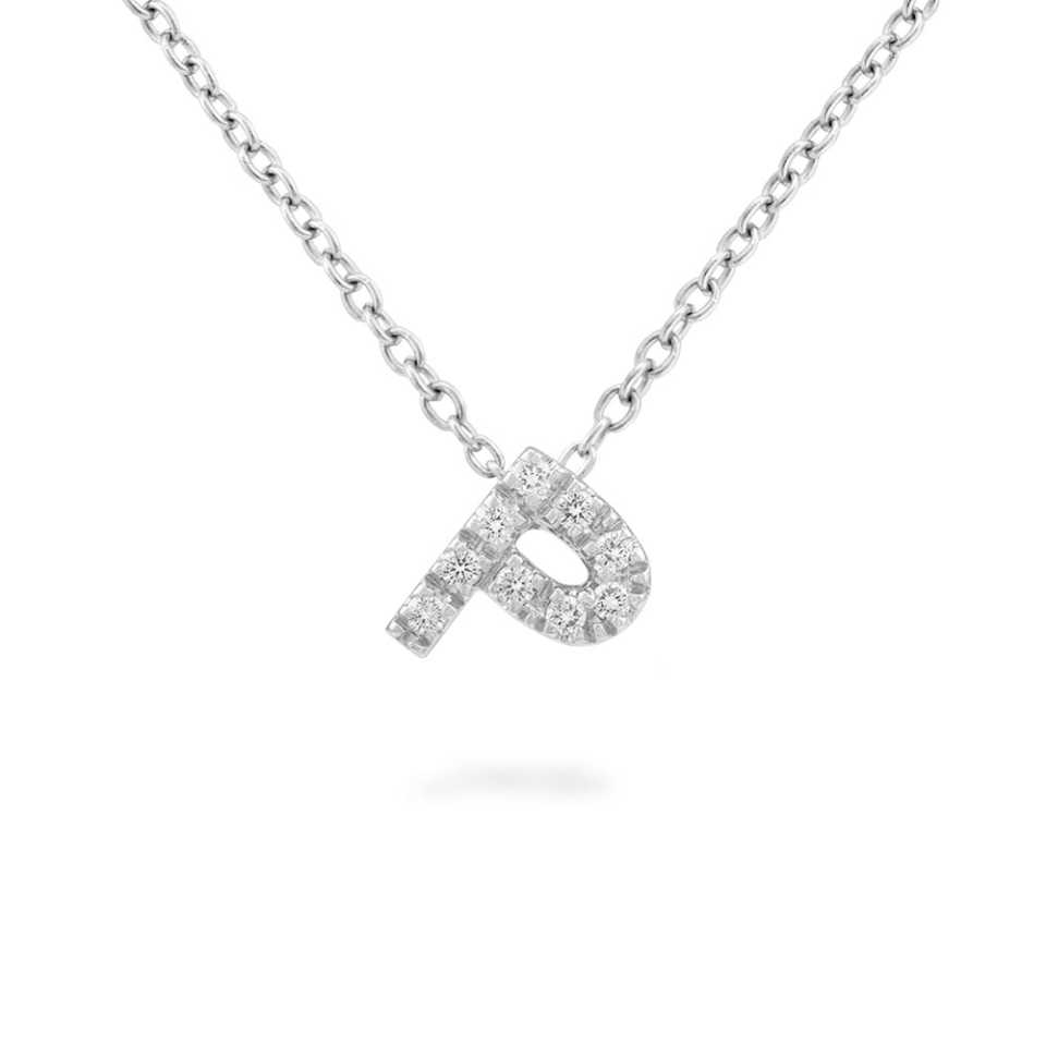 PIERO MILANO - COLLANA CON DIAMANTI LETTERA P M2316GB/P