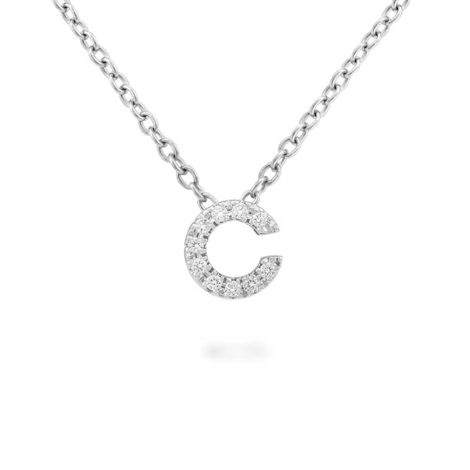 PIERO MILANO - COLLANA CON DIAMANTI LETTERA C M2316GB/C